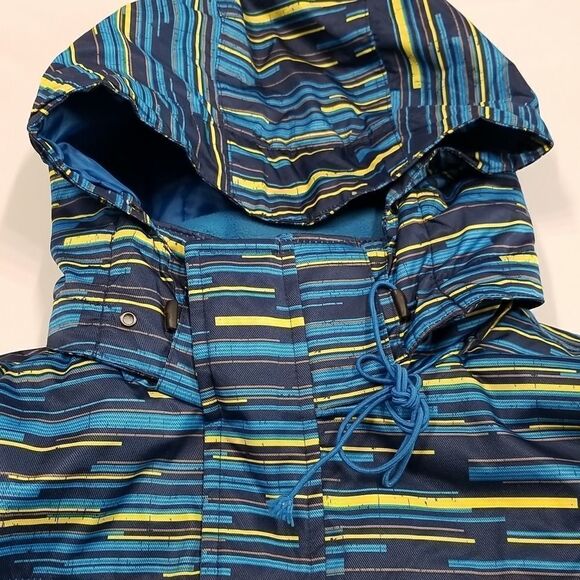 Athletic Works Jacket Men's Medium Winter Ski Full Zip Outdoors Vibrant Look - Picture 2 of 9